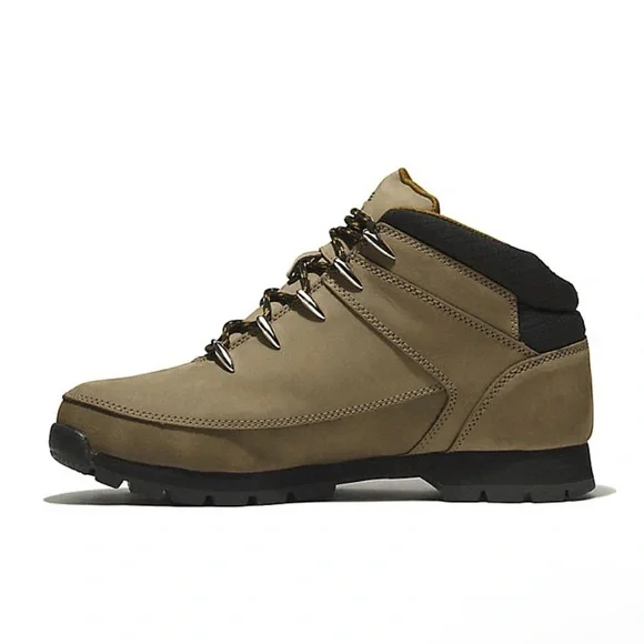 SHOES TIMBERLAND EURO SPRINT MID HIKER - A2HVB/MILITARY OLIVE NUBUCK/BLACK MEN´S